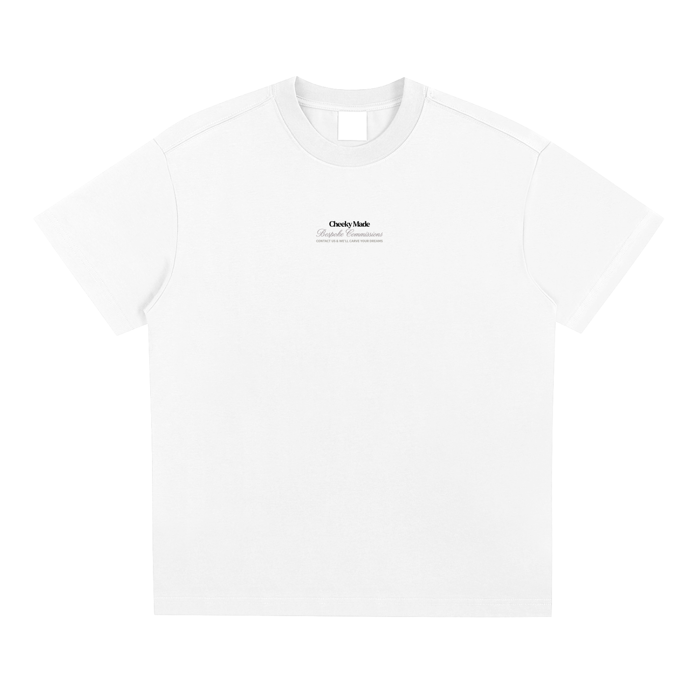 Marble Tee White