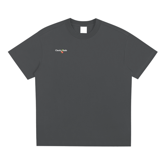 Peach Tee Charcoal