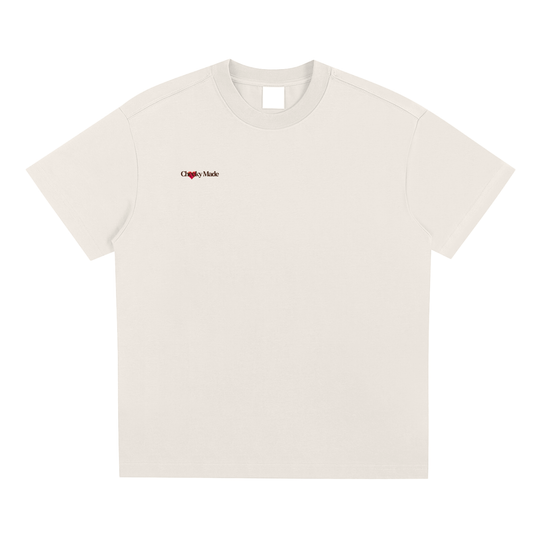 Vinyl Tee Beige