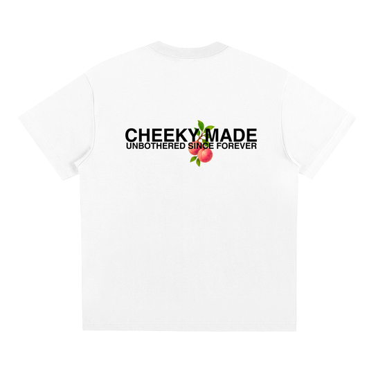 Peach Tee White