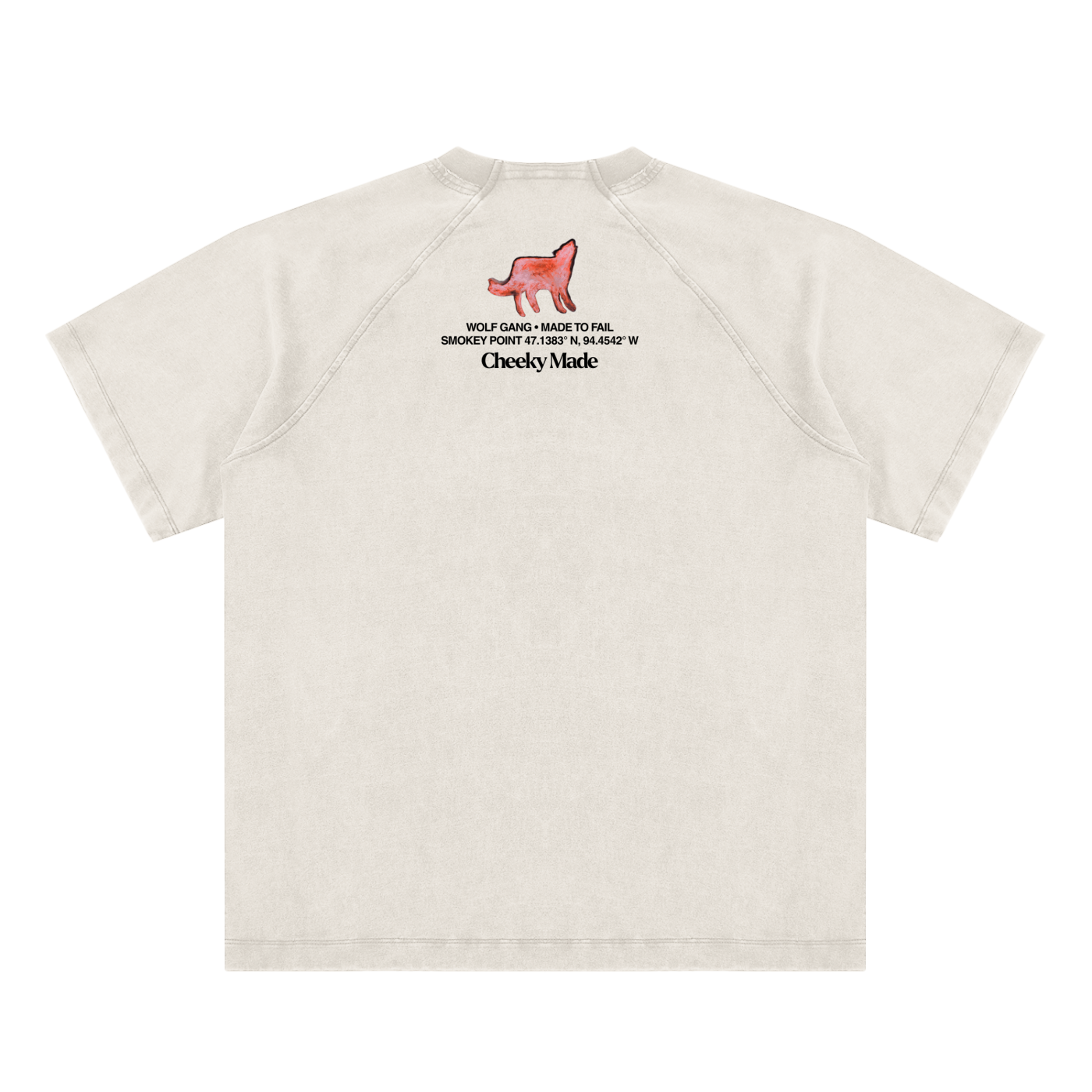 Wolf Gang Tee Vintage Beige