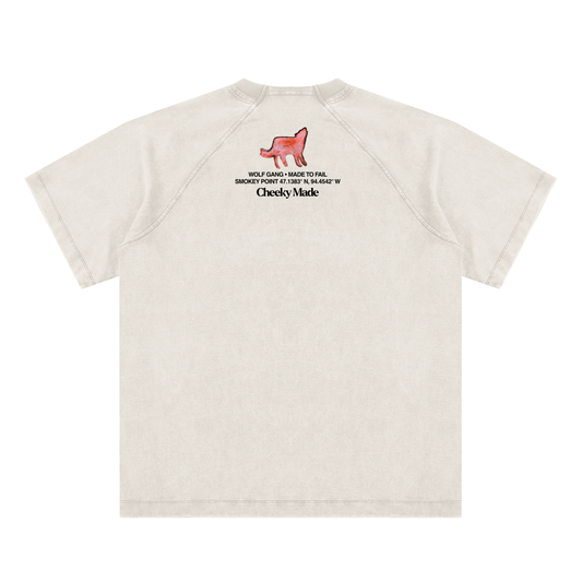 Wolf Gang Tee Vintage Beige