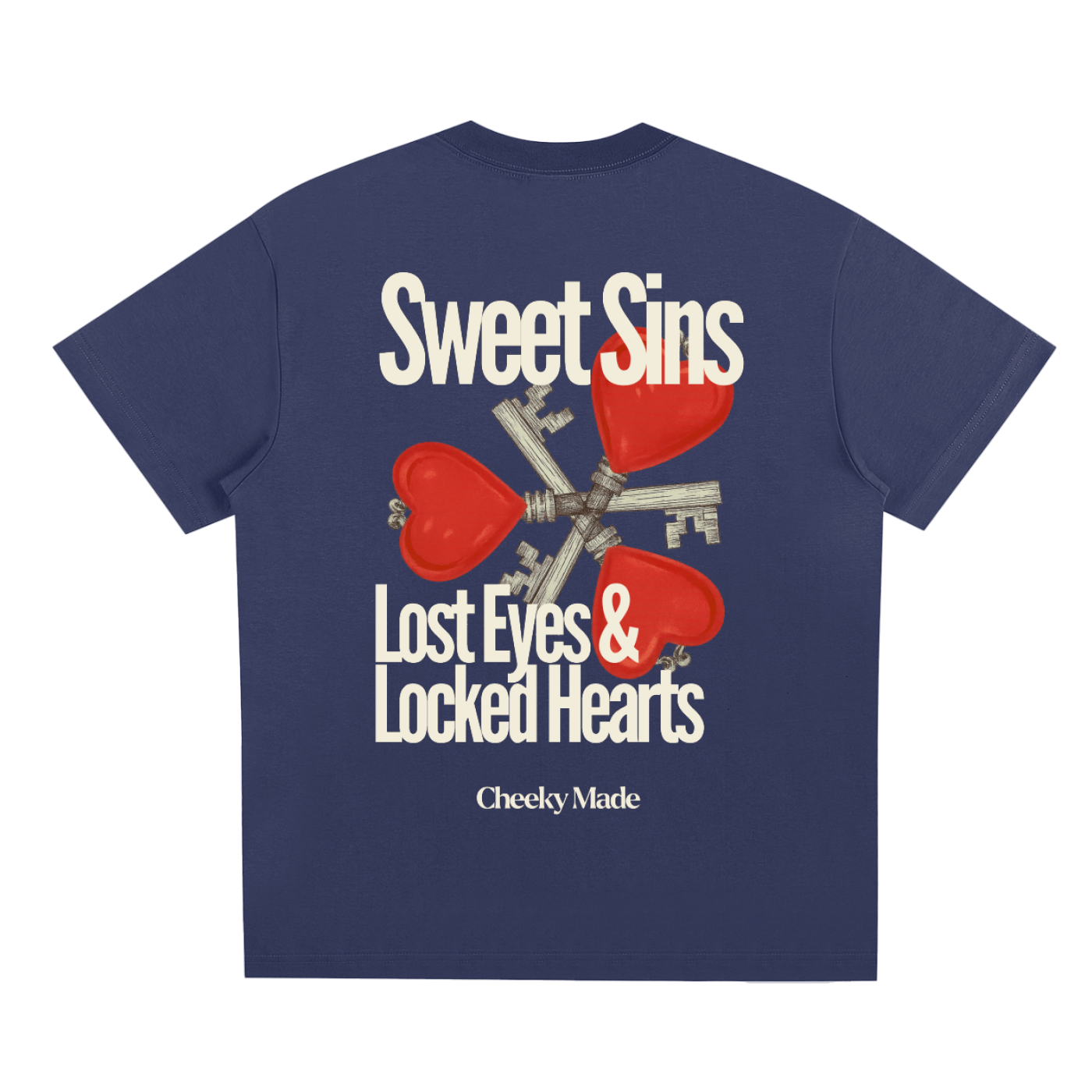 Key Tee Navy